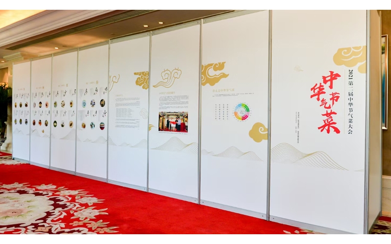 敦煌標(biāo)準(zhǔn)展位/畫(huà)展折疊屏風(fēng)